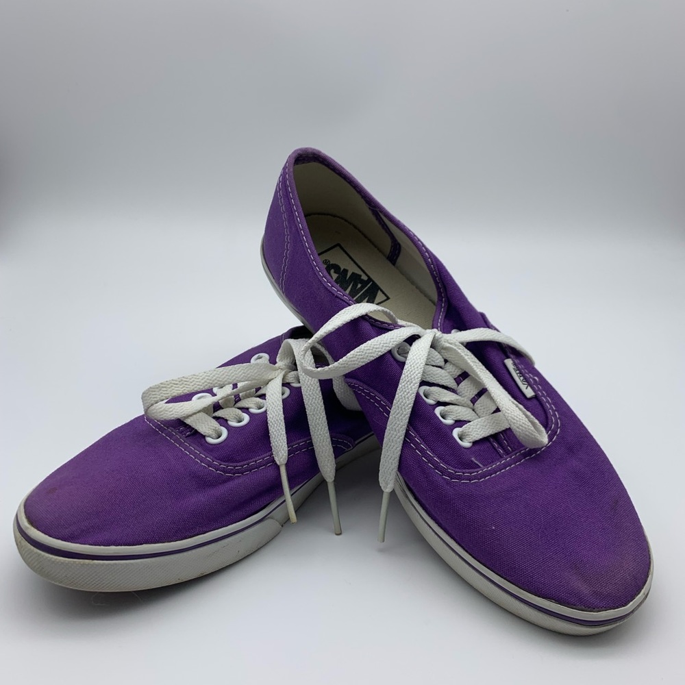 Women's Purple Vans. Size 8.5.